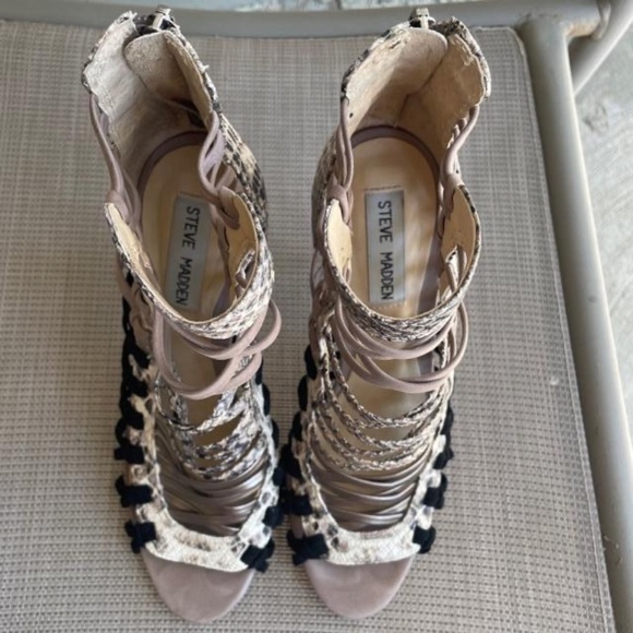 STEVE MADDEN Sleik Snake Heels - Picture 6 of 10